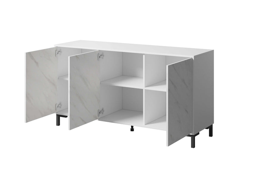 Kommode – MARMO – Moderne Anrichte in Marmoroptik
