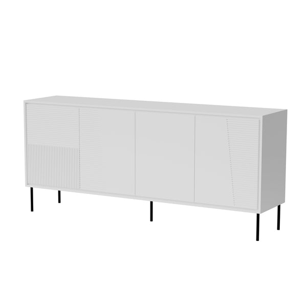 Kommode – ABUDABI – 200 cm, modernes Sideboard mit Metallfüßen