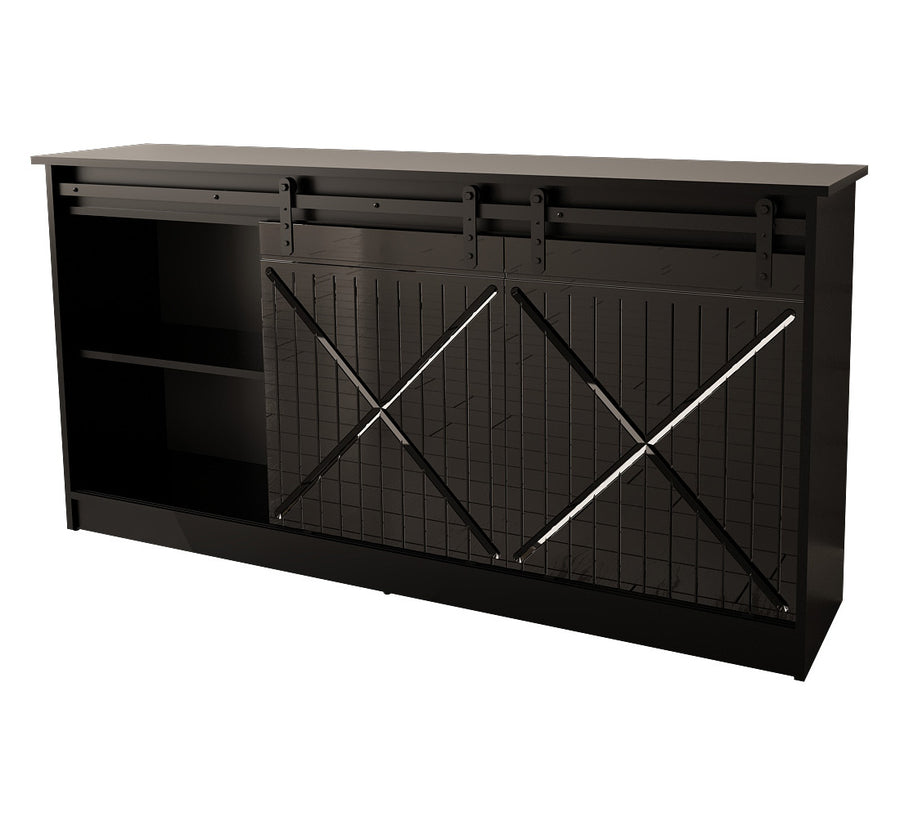 Kommode – GRANERO I – Design-Schrank mit Schiebetüren 160 cm