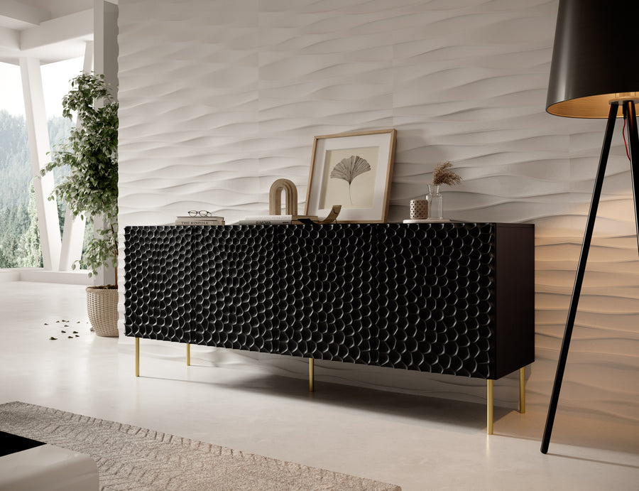 Kommode – HOLE I – Moderner Schrank mit Push-Click-System