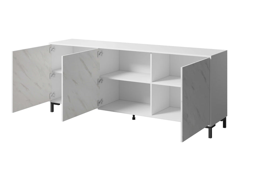 Kommode – MARMO – Moderne Anrichte in Marmoroptik