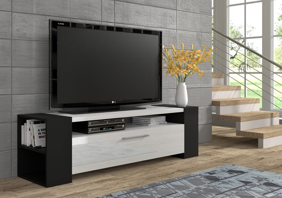 TV-Lowboard – LIVIA – 160 cm Modernes Lowboard mit Stauraum