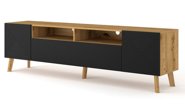 TV-Lowboard – LUXI – Fernsehschrank im Loft-Stil