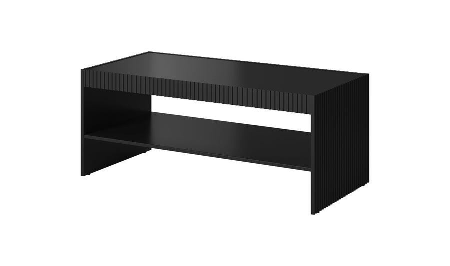 Couchtisch – PAFOS I – Moderner Wohnzimmertisch mit Fräsung 120 cm