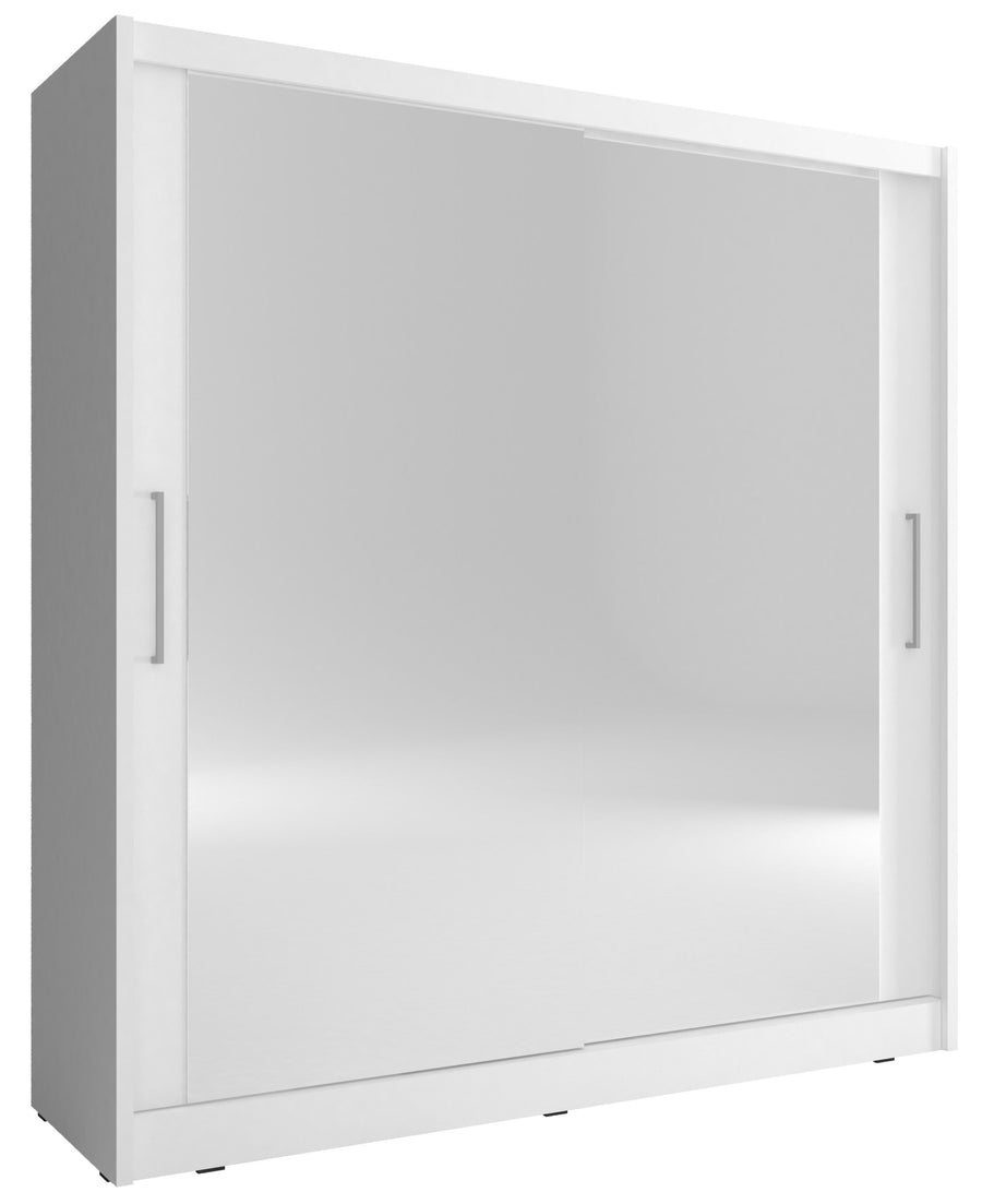 Kleiderschrank – MAJA I – Moderner Schwebetürenschrank mit Spiegelfront