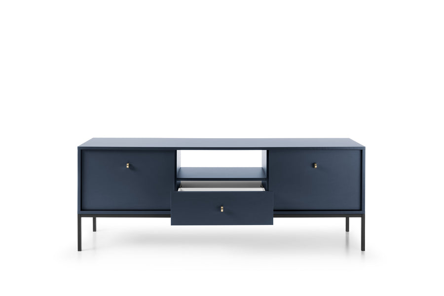 TV-Lowboard – MONO – 153 cm, moderner TV-Schrank mit Holzoptik