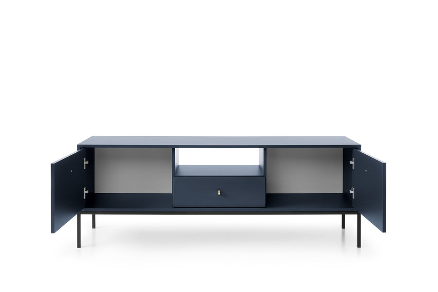 TV-Lowboard – MONO – 153 cm, moderner TV-Schrank mit Holzoptik