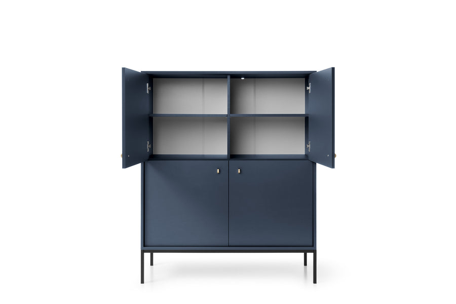 Kommode – MONO – 103 cm, moderne Anrichte mit Holzoptik