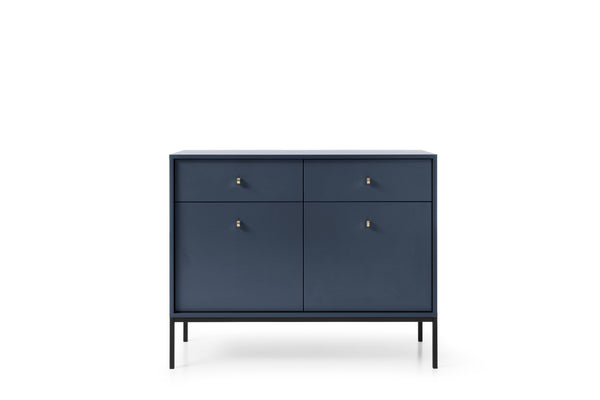 Kommode – MONO – 103 cm, moderne Anrichte mit Holzoptik