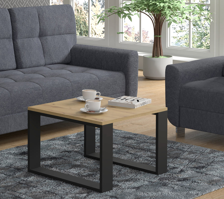 Couchtisch – LUCA – Moderner Beistelltisch im Loft-Stil