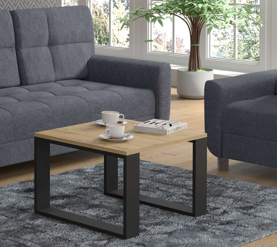 Couchtisch – LUCA – Moderner Beistelltisch im Loft-Stil