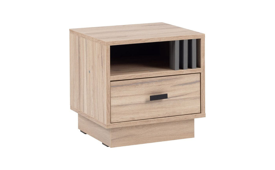 ALLMO System Schlafzimmer set – 5 Teile – Sonoma Eiche - Modernes & Funktionales Schlafzimmerensemble Ohne Matratze