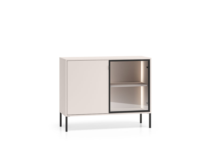 Wohnzimmer Set 3-teilig – REYNOS – Modernes Möbelset mit Push-to-Open System