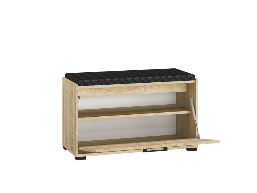 Schuhschrank – CARO 04 – Funktionale Schuhaufbewahrung mit Holzoptik