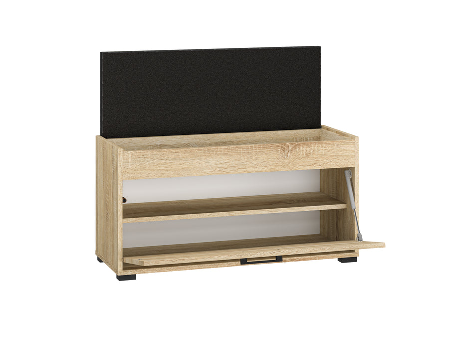Schuhschrank – CARO – Funktionale Schuhaufbewahrung mit Holzoptik