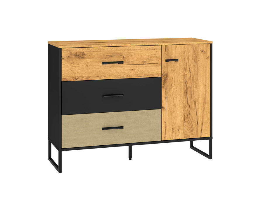 Schlafzimmer Set 6-teilig – COLT – Moderne Industrial Einrichtung für stilvolle Schlafzimmer