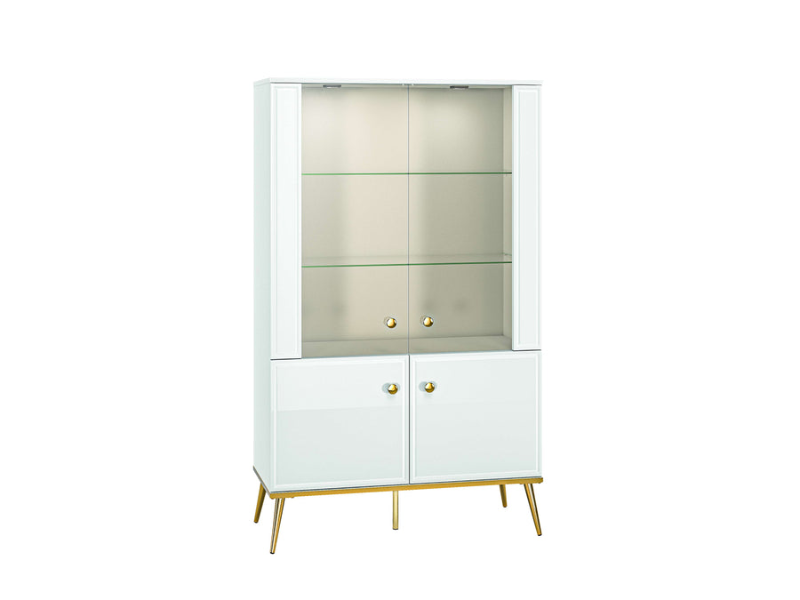 Wohnzimmer Set 4-teilig – GOLDIN – Modernes Wohnmöbel-Set mit elegantem Design