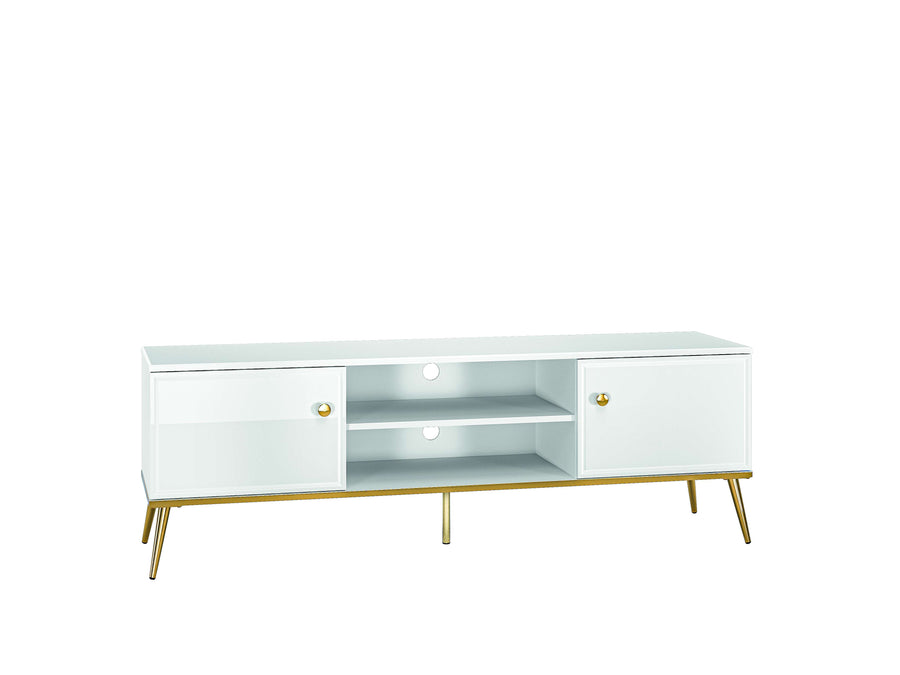 Wohnzimmer Set 5-teilig – GOLDIN – Elegantes Glamour-Design für stilvolle Wohnräume
