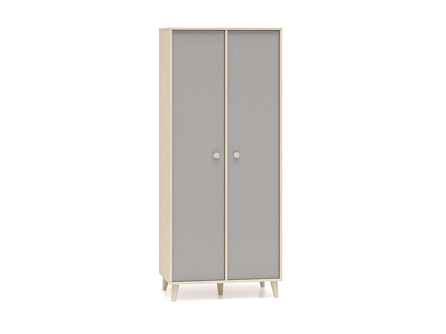 Schlafzimmer Set 6-teilig – MEVEL – Moderne Komplettlösung für Schlafen, Arbeiten und Aufbewahren