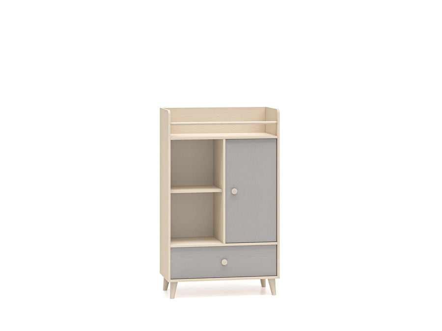 Schlafzimmer Set 6-teilig – MEVEL – Moderne Komplettlösung für Schlafen, Arbeiten und Aufbewahren