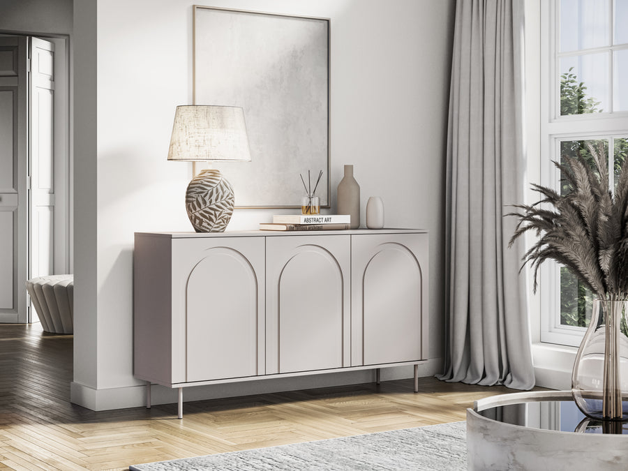 Sideboard – ORVELLA 01 – Modernes Design mit Push-to-Open und großzügigem Stauraum