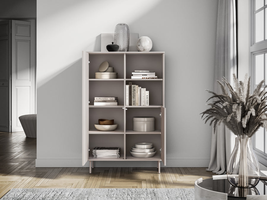Highboard – ORVELLA 03 – Stilvoller Stauraum mit modernem Push-to-Open-Design