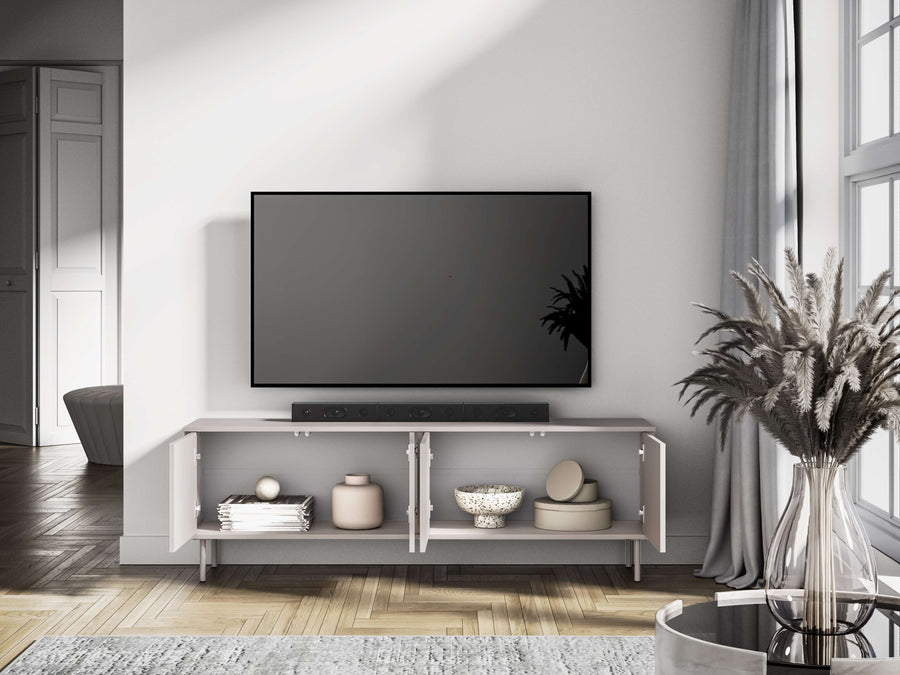 TV Lowboard – ORVELLA 04 – Elegantes Design mit Push-to-Open und großzügigem Stauraum