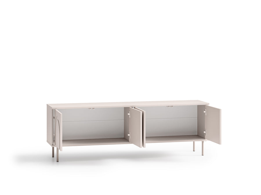TV Lowboard – ORVELLA 04 – Elegantes Design mit Push-to-Open und großzügigem Stauraum