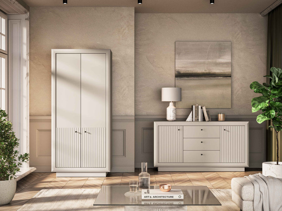 Kleiderschrank – Solo 02 – Kompakter Stauraum mit modernem Design