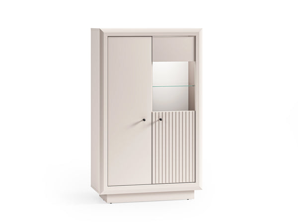 Vitrine – SOLO 04 – Stilvolle Glasvitrine mit elegantem Stauraum