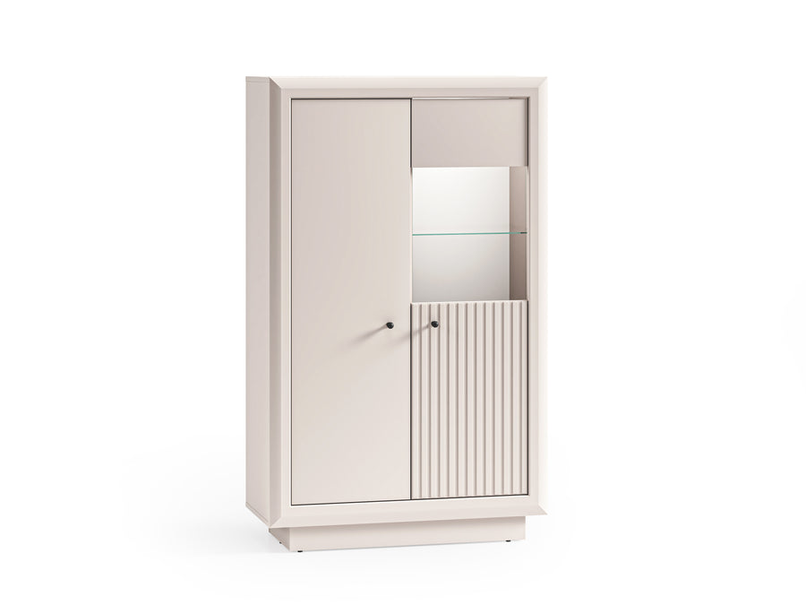Vitrine – SOLO 04 – Stilvolle Glasvitrine mit elegantem Stauraum