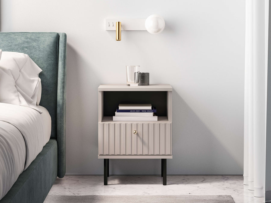 Nachtkommode – SOPHIE 24 – Elegantes Design mit praktischem Stauraum