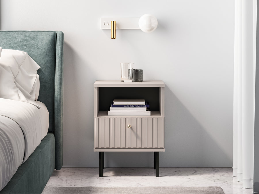 Nachtkommode – SOPHIE 24 – Elegantes Design mit praktischem Stauraum