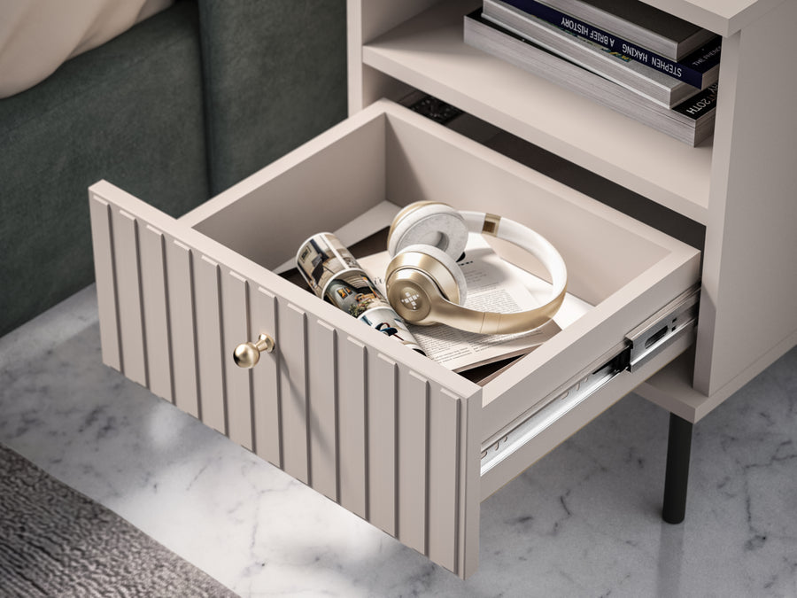 Nachtkommode – SOPHIE 24 – Elegantes Design mit praktischem Stauraum