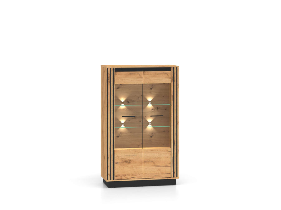 Wohnzimmer Set 3-teilig – URSO – Modernes Wohnmöbel-Set mit stilvollem Stauraum