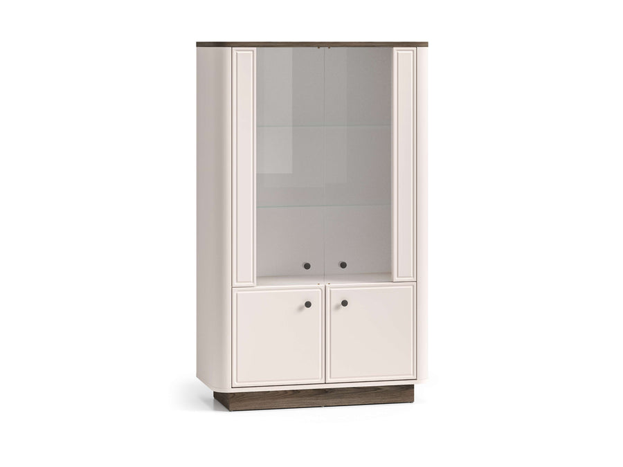 Wohnzimmer Set 4-teilig – VILAVIO – Modernes Möbelset mit LED-Beleuchtung
