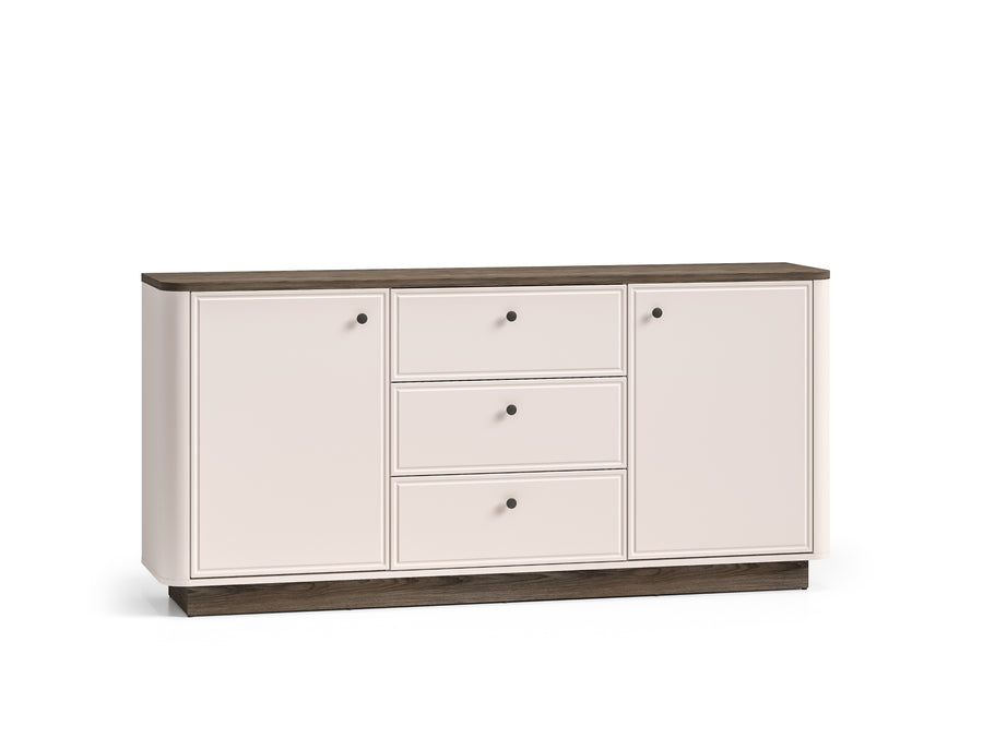 Wohnzimmer Set 4-teilig – VILAVIO – Modernes Möbelset mit LED-Beleuchtung
