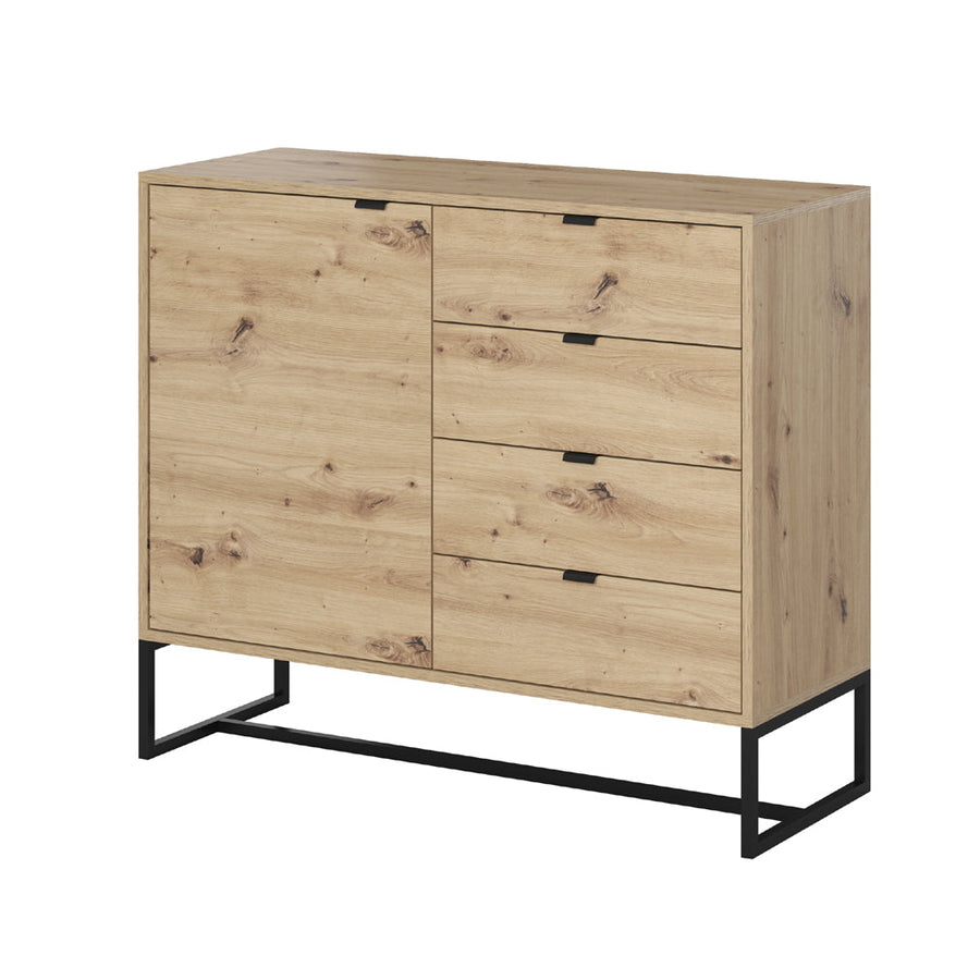 Kommode – AMBER – moderne Kommode mit Holzoptik