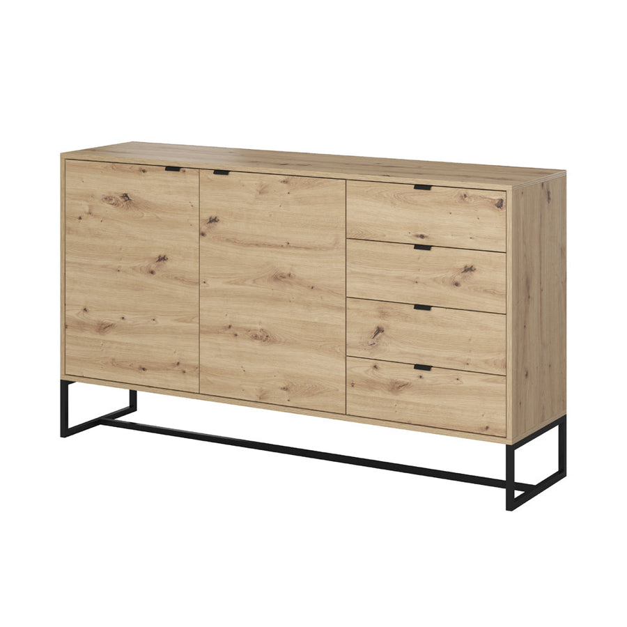 Kommode – AMBER – moderne Kommode mit Holzoptik