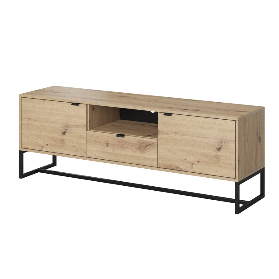 TV-Lowboard – AMBER – 180 cm, moderner Lowboard mit Holzoptik