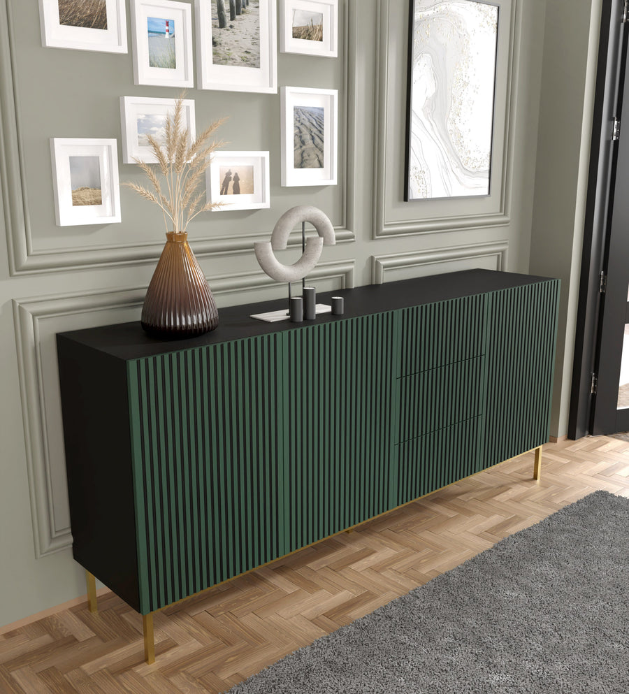 Sideboard – RAVENNA F – 200 cm mit 3 Türen und 3 Schubladen