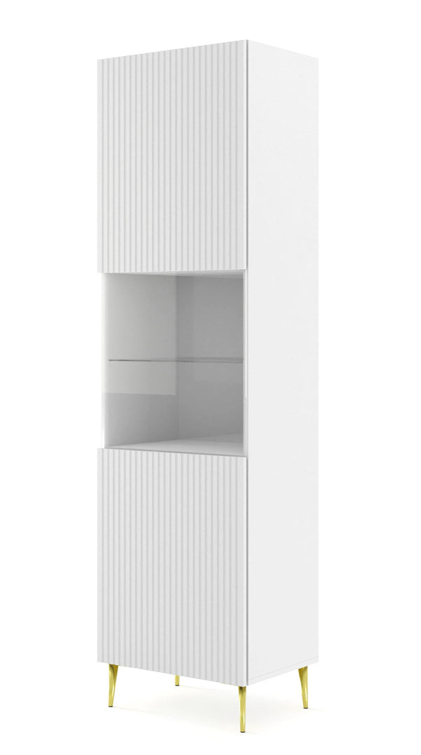 Vitrine – RAVENNA B – eleganter Glasschrank mit Stauraum