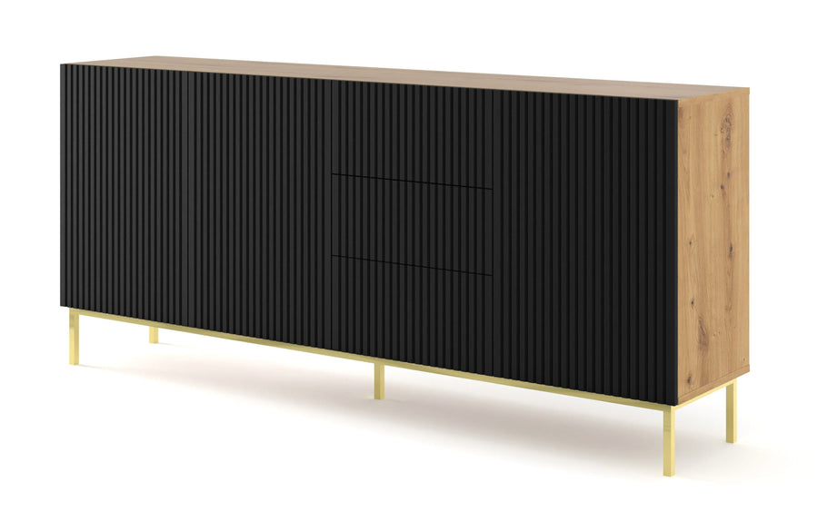 Kommode – RAVENNA – Elegante Kommode mit Push-to-Open System, 200 cm