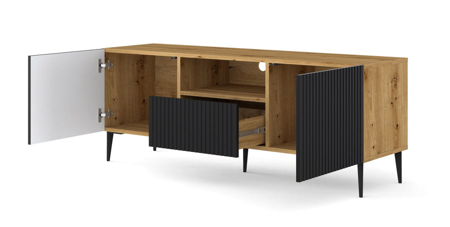 TV-Lowboard – RAVENNA PB – 150 cm TV-Möbel mit Stauraum