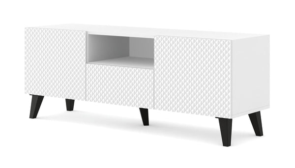TV-Lowboard – RAVENNA P – 150 cm Modernes TV-Möbel mit Diamantfronten