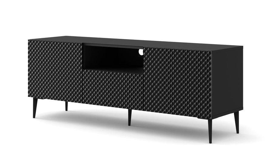 TV-Lowboard – RAVENNA P – 150 cm Modernes TV-Möbel mit Diamantfronten