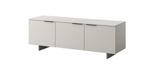 TV-Lowboard – CALMA – 150 cm, mit Drehtüren und Stauraum