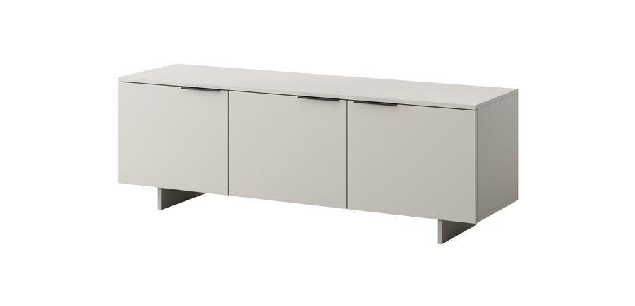 TV-Lowboard – CALMA – 150 cm, mit Drehtüren und Stauraum