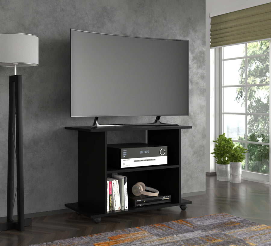 TV-Schrank – YOGI – Mobiles Lowboard mit Rollen