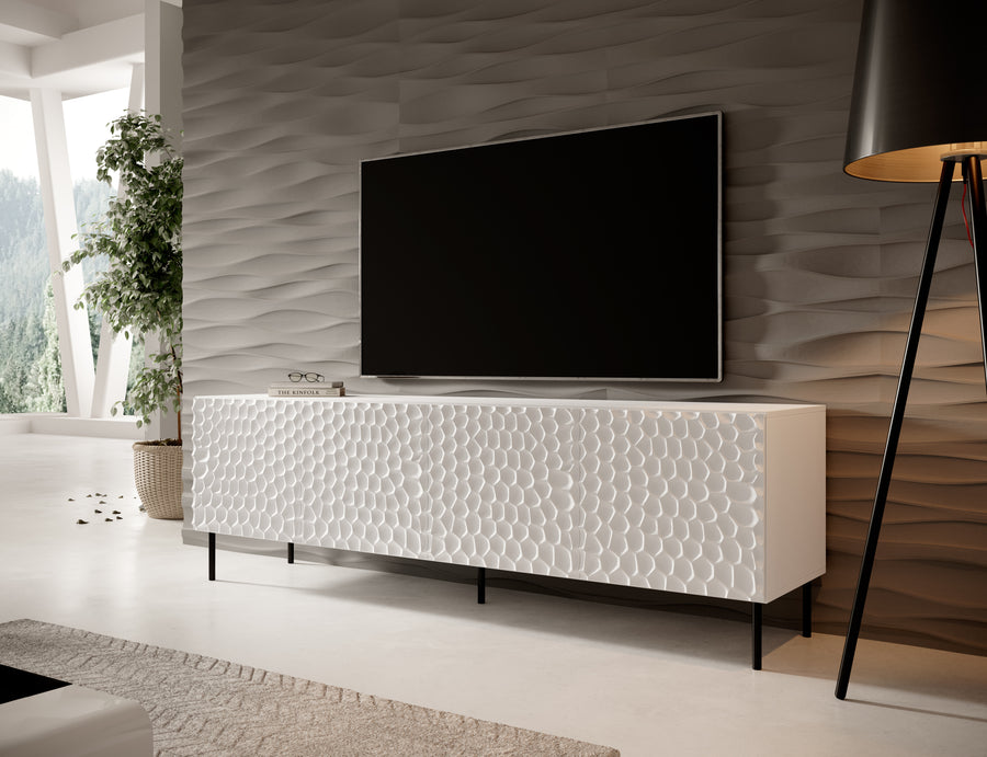 TV-Lowboard – HOLE I – Moderner Fernsehschrank in Holzoptik 190 cm
